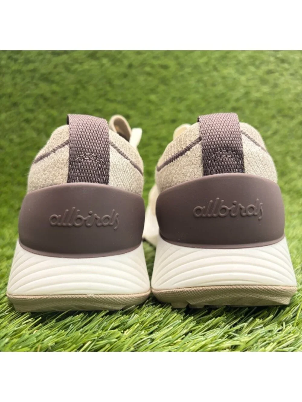 Allbirds Tree Glider Womens Size 6 Beige Brown Athletic Running Shoes Sneakers